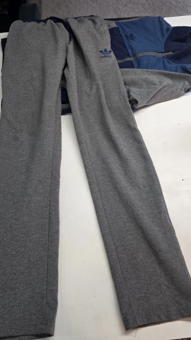 Adidas Tracksuit - Grey and Navy - photo 2