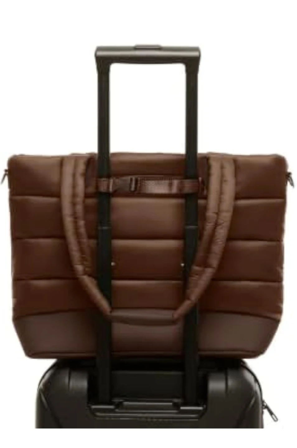 LOLE Brown Puffer Tote Bag - photo 4