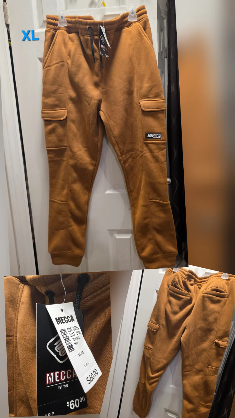MECCA XL Cargo Sweatpants - Brand New!