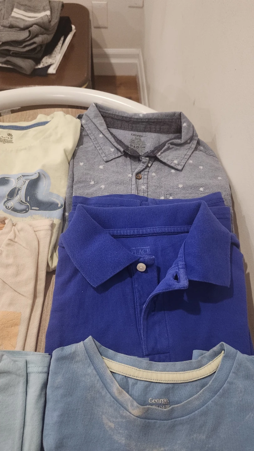 Bundle of 10-12 yr Boys' 6 T-shirts and Polos - photo 3