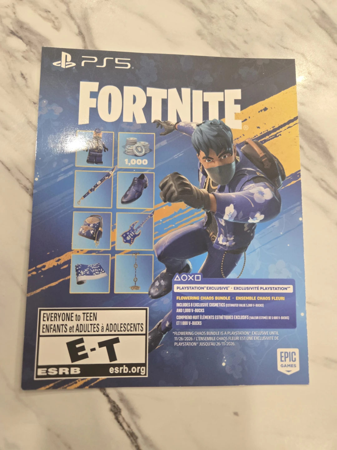 Fortnite Flowering Chaos Bundle Code