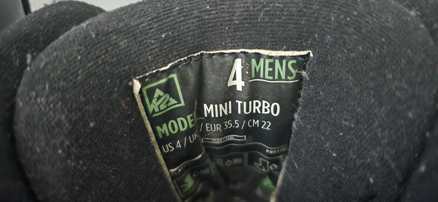 K2 Mini Turbo Snowboard Boots - photo 5