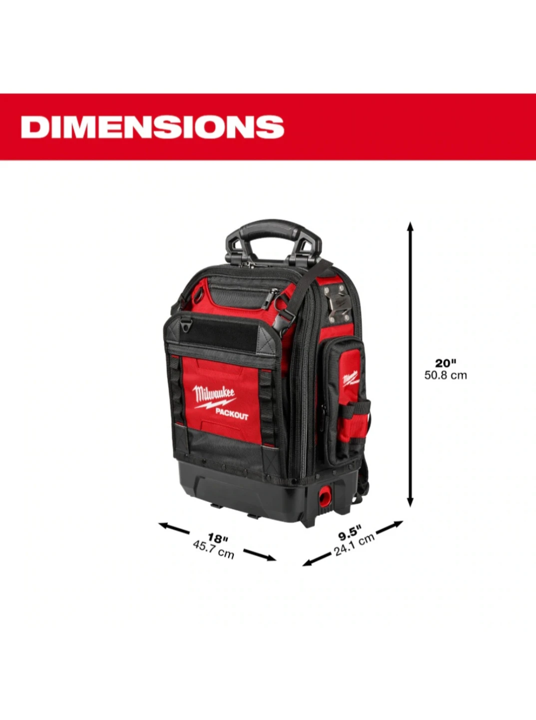 Milwaukee PACKOUT Tool Backpack - photo 2