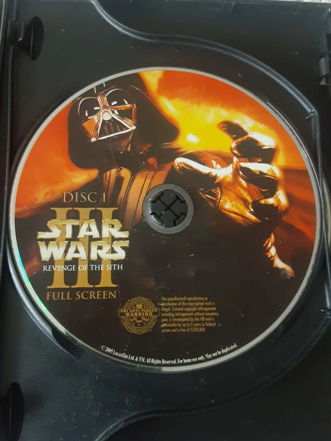Star Wars III: Revenge of the Sith DVD - photo 3