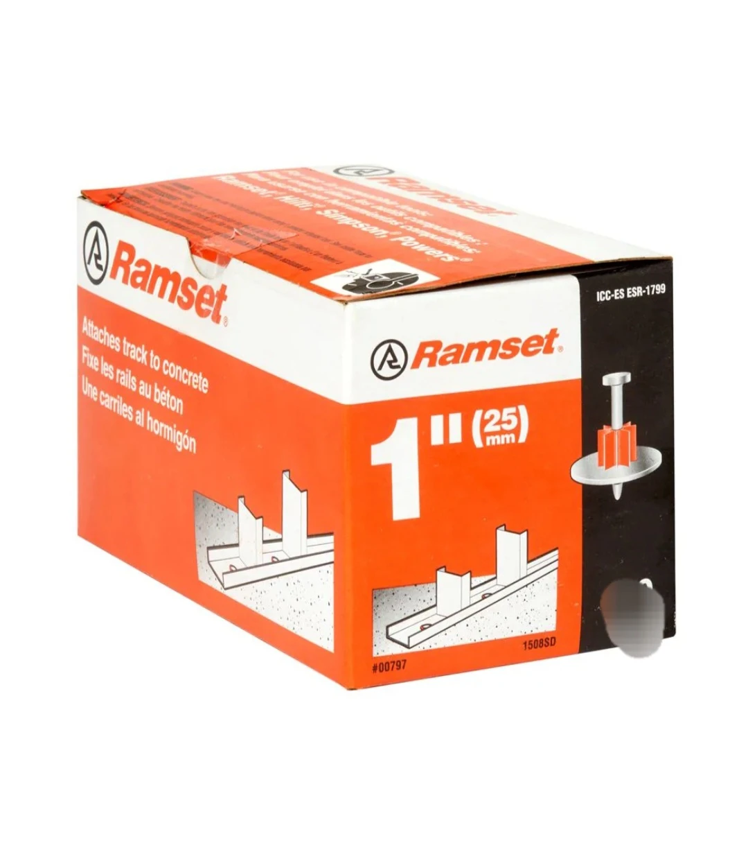 Ramset 1" (25mm) Track to Concrete Nails - photo 2