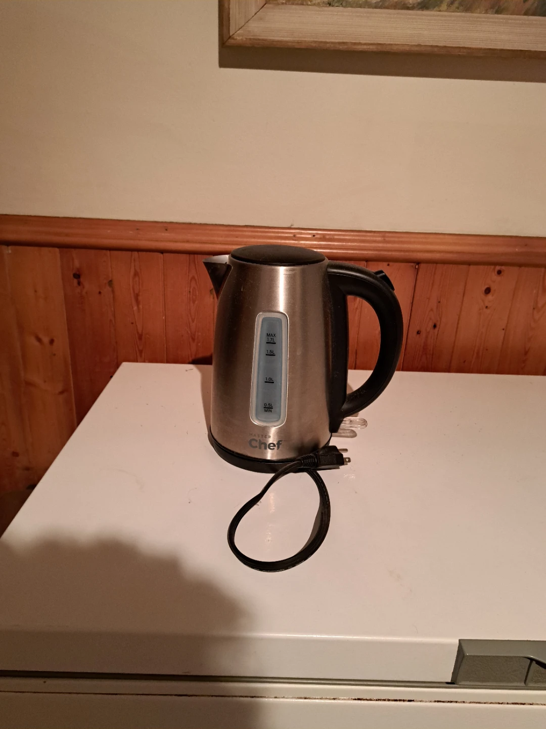 Master Chef Stainless Steel Electric Kettle 1.7L