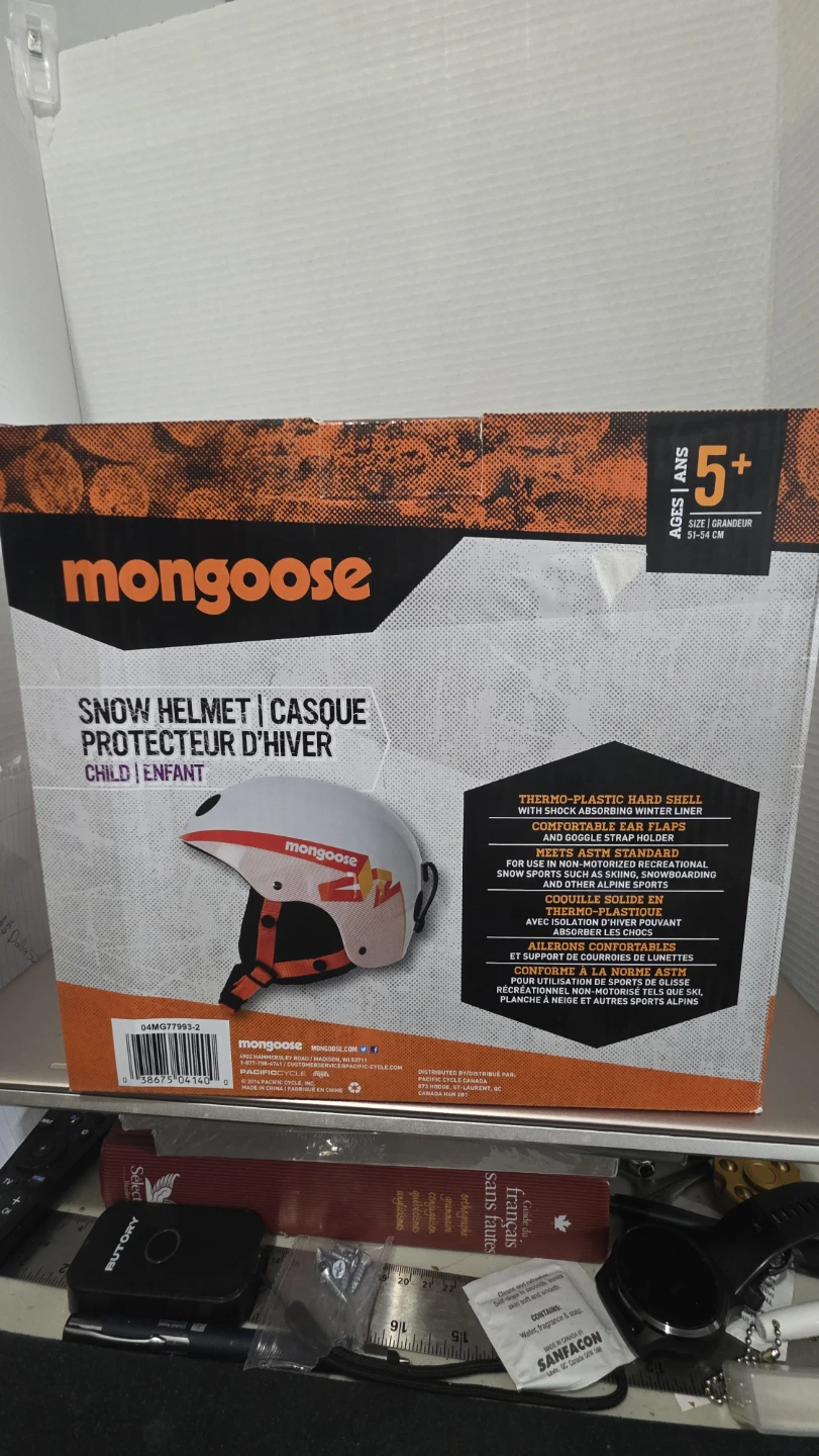 Mongoose Child Snow Helmet - Size 51-54 cm Brand New - photo 4