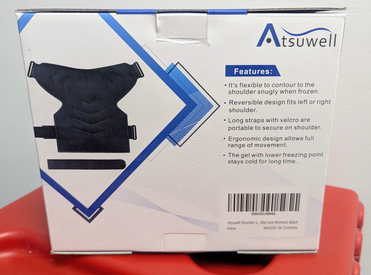 Cold Compression Flexible Shoulder Unisex Gel Ice Pack Wrap - photo 3