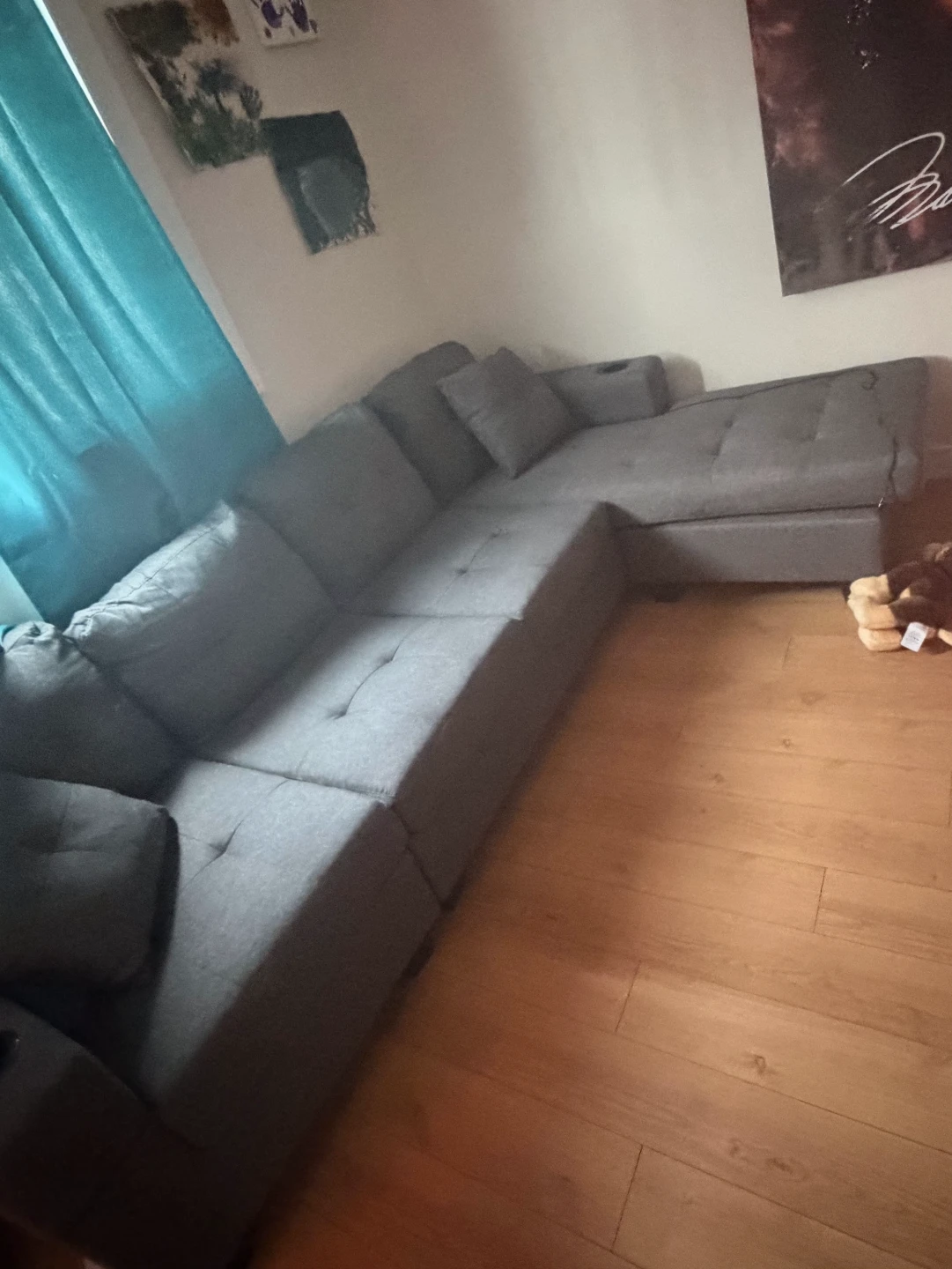 Grey Sectional Sofa