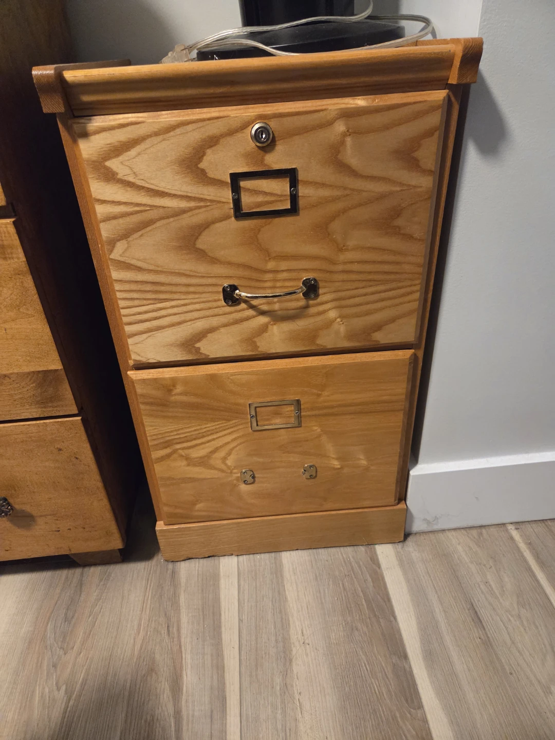 Wooden Filing Cabinet