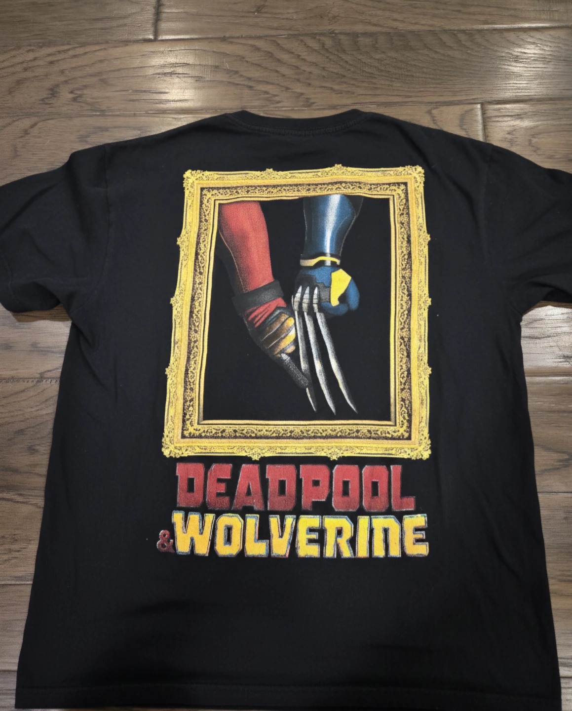 Marvel Studios Deadpool & Wolverine Black T-Shirt - L