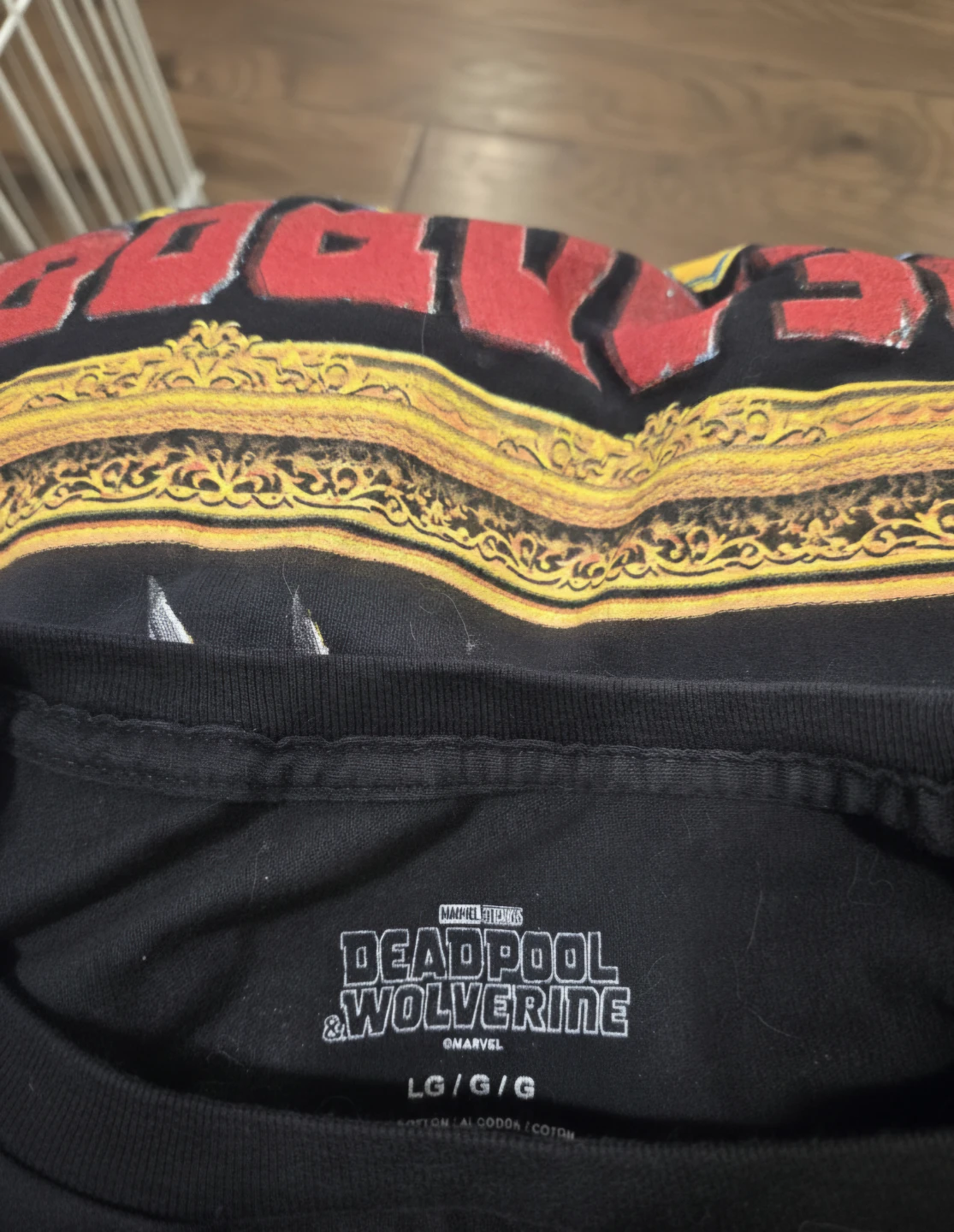 Marvel Studios Deadpool & Wolverine Black T-Shirt - L - photo 3