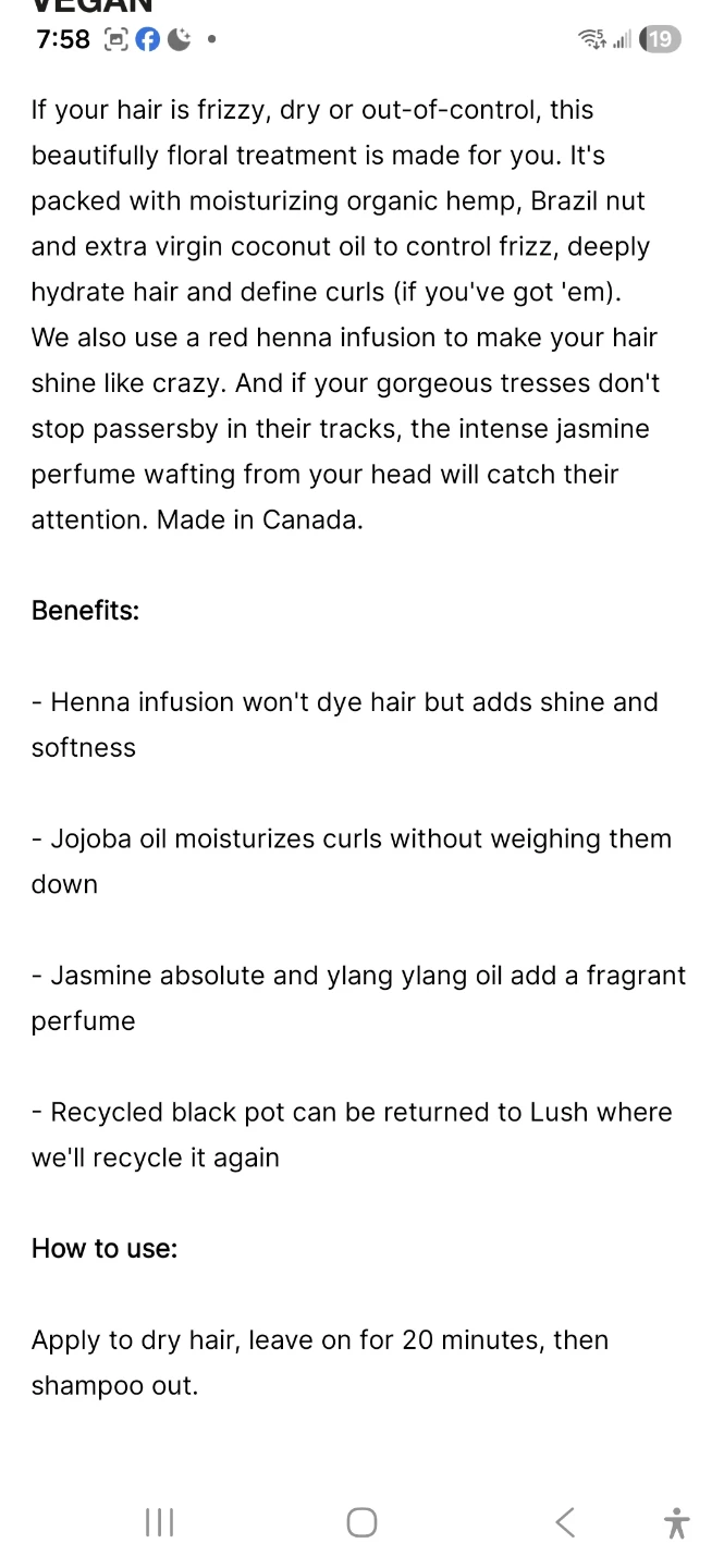 Jasmine and Henna Hair Treatment - photo 2