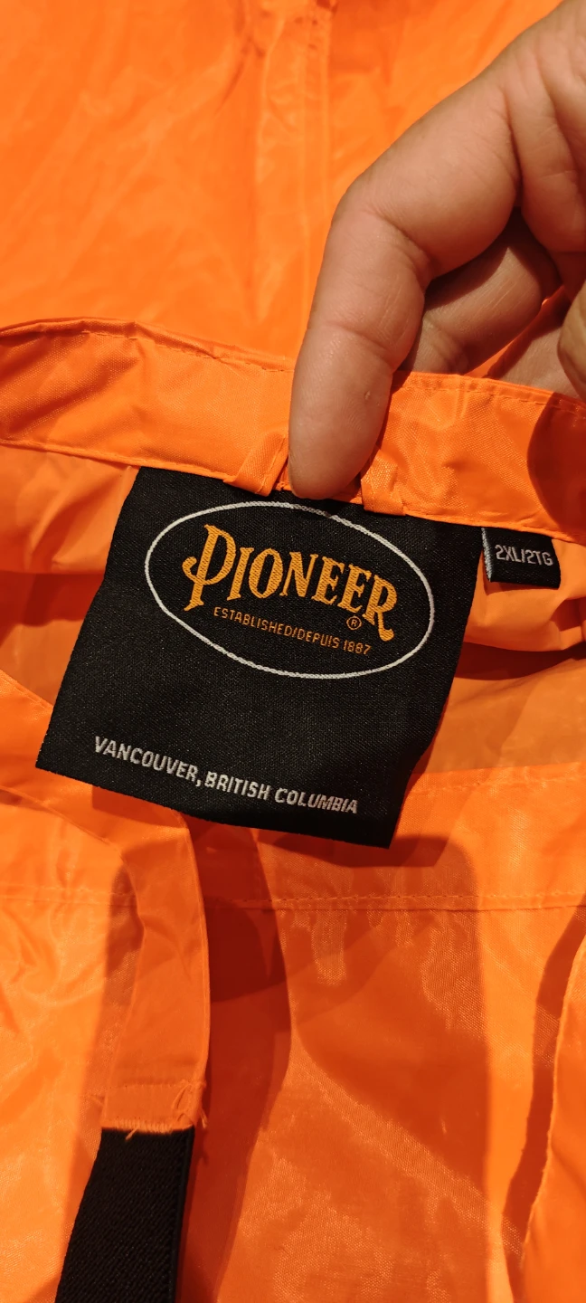 Pioneer Orange Rain Bib Pants - Size 2XL - photo 3