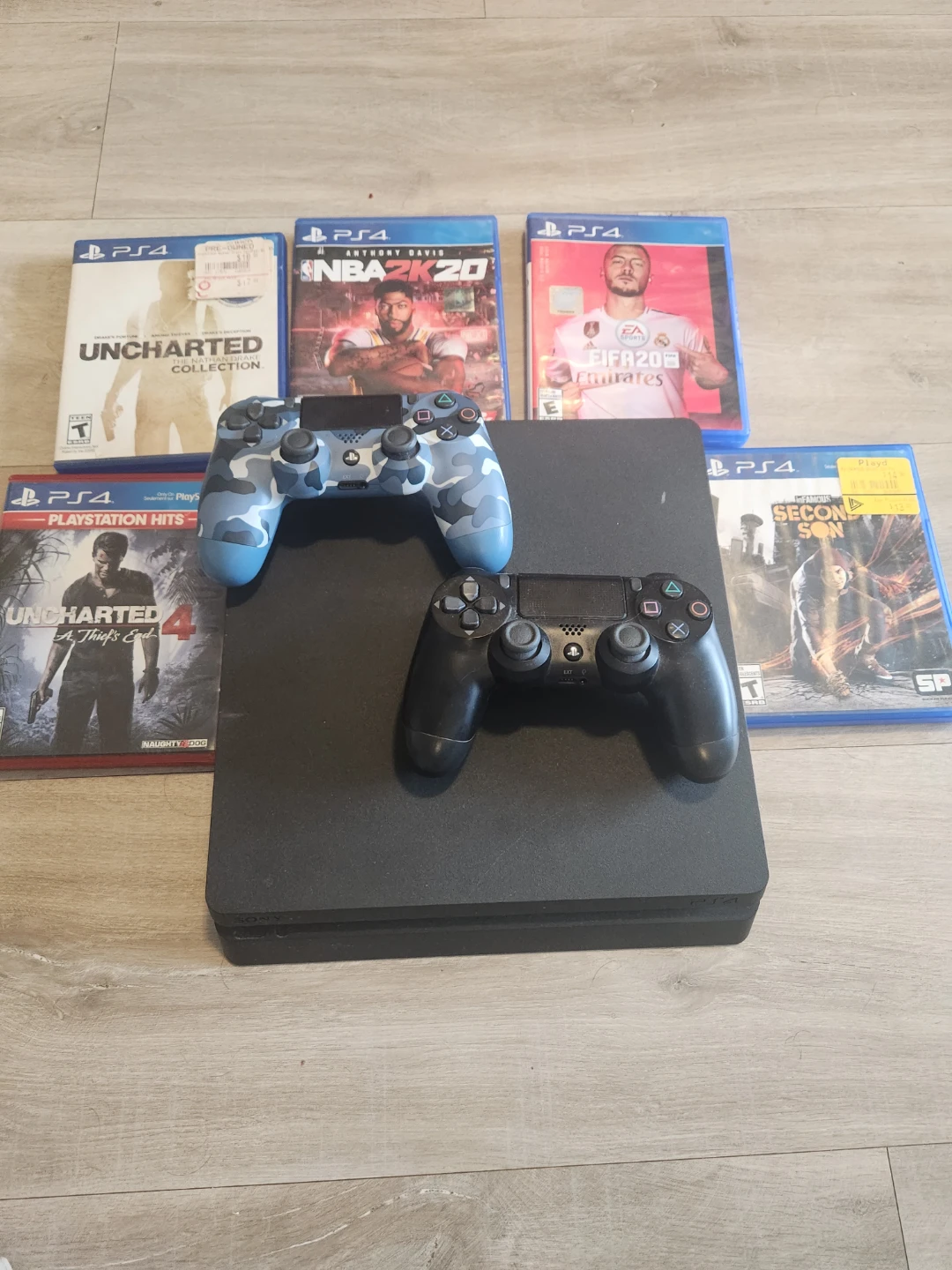 PlayStation 4 (PS4) 1 TB Console with Games & Controllers