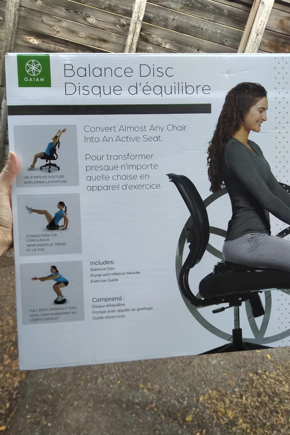 Like New Gaiam Balance Disc - photo 3