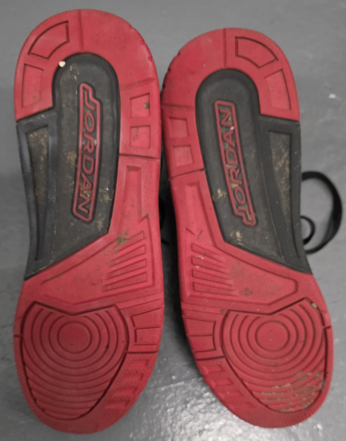 Jordan Spizike Black Varsity Red Shoes - photo 4