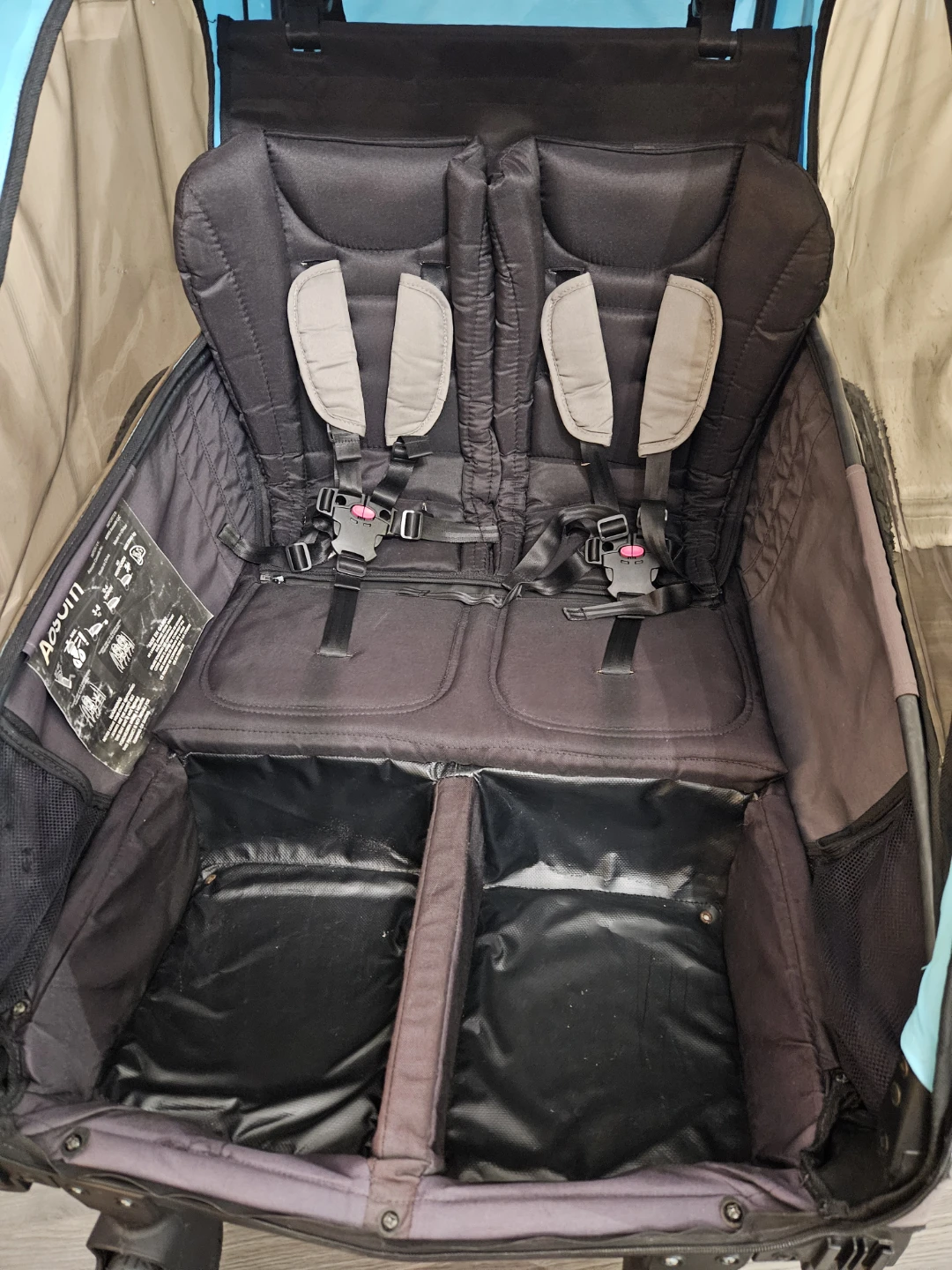 Aosom 3 in 1 Foldable Jogger/Stroller/Trailer - 2 Seater - photo 3