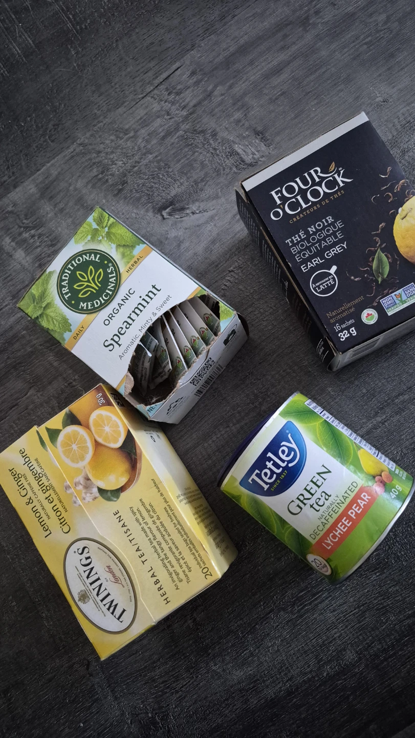 Assorted tea (Opened boxes)