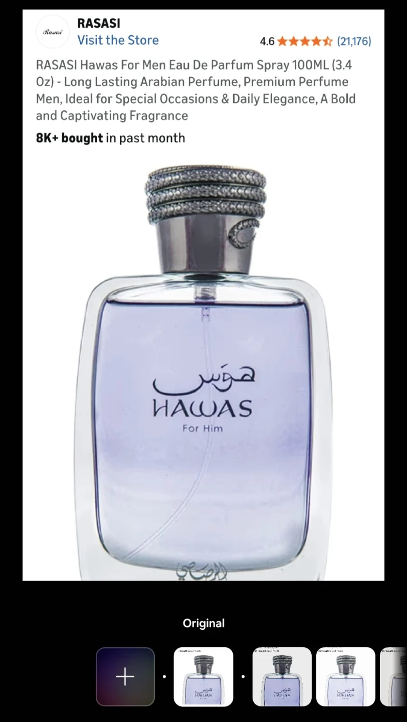 Rasasi Hawas for Him Eau de Parfum Spray 100ml - photo 2
