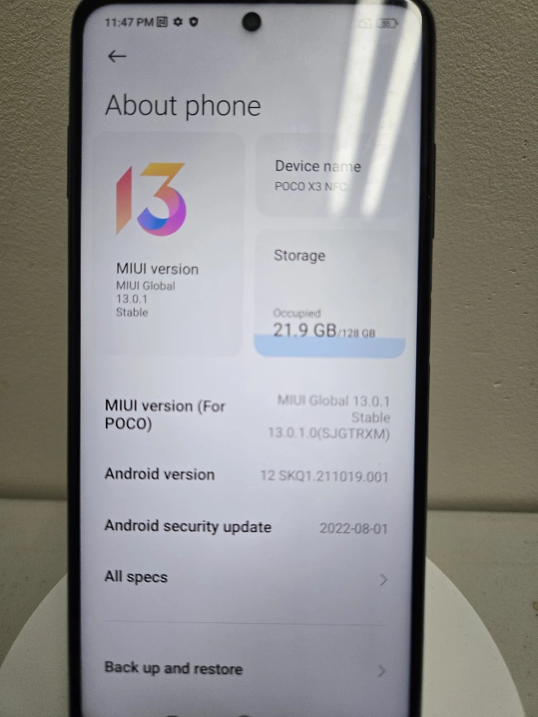 POCO X3 NFC - 128GB Storage - photo 3