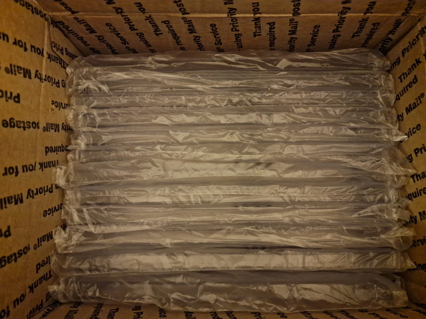 Clear Acrylic Shelf Dividers - New in Box! 12 pcs