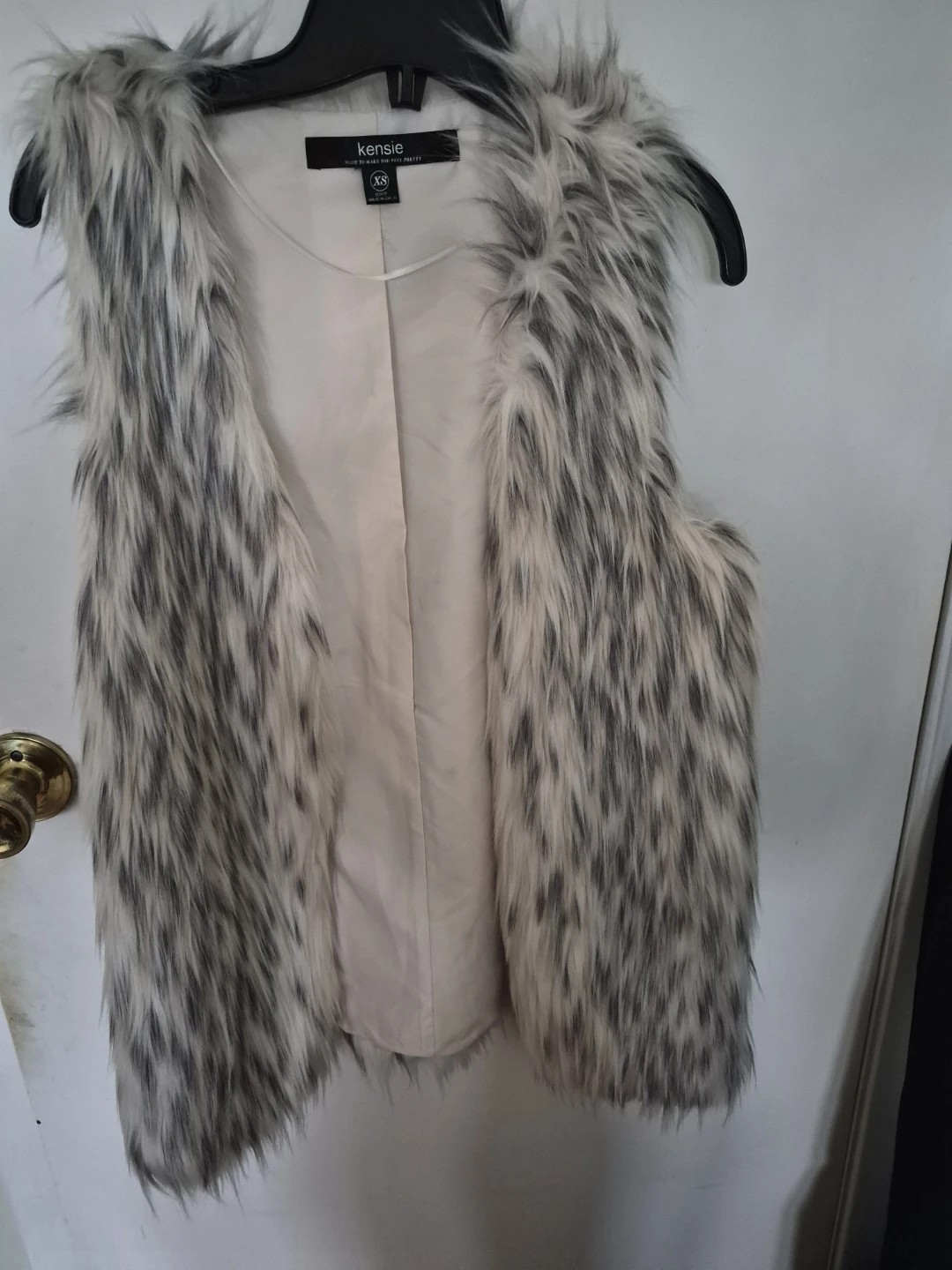 Kensie Faux Fur Vest