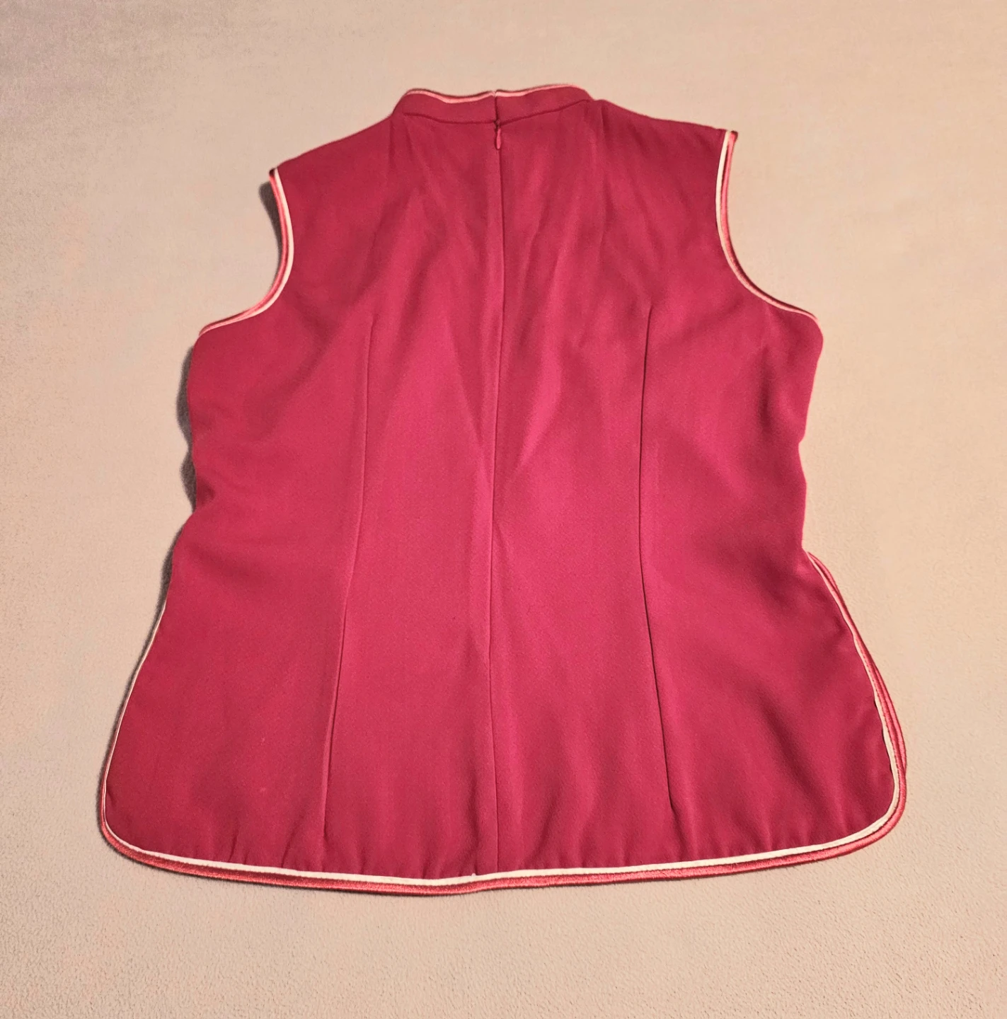 NEW Beautiful Red Cheongsam Top S/M $15 - photo 4