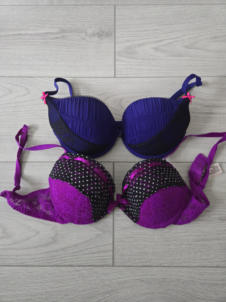 La Senza Bra's 30D Purple Padded Strapped