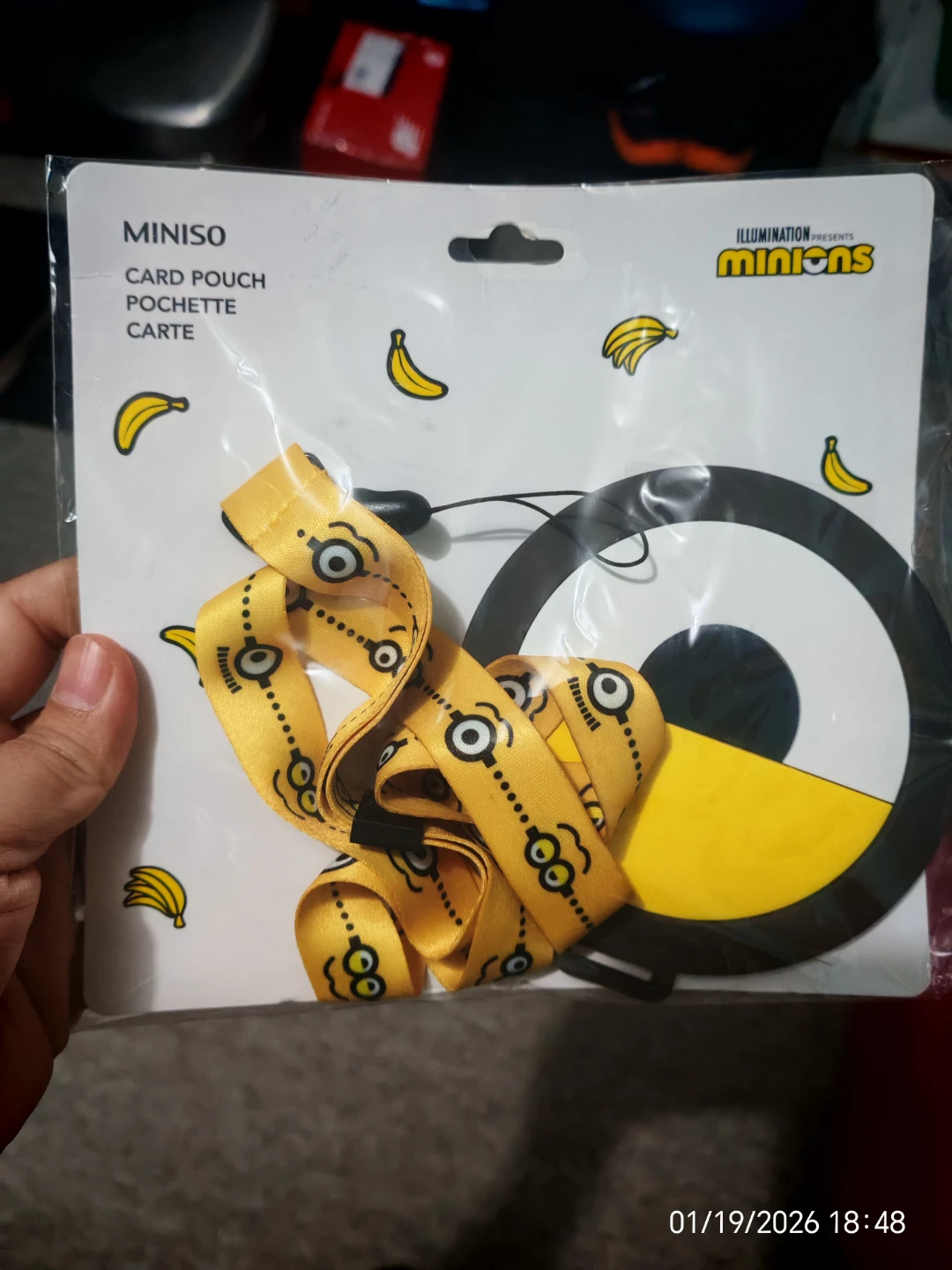 New Miniso Minions Card Pouch 🥕