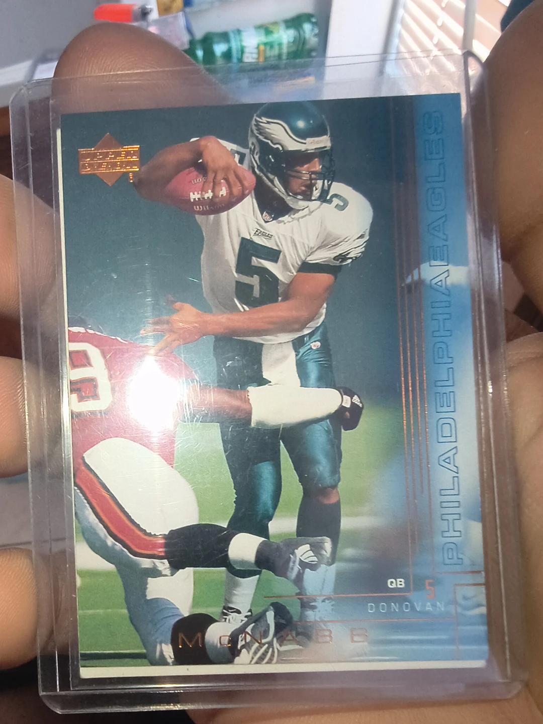 Donovan McNabb Philadelphia Eagles Upper Deck Football Card