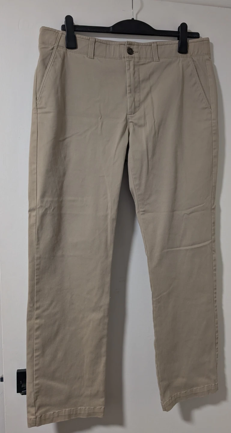 Haggar Clothing Tan Chinos