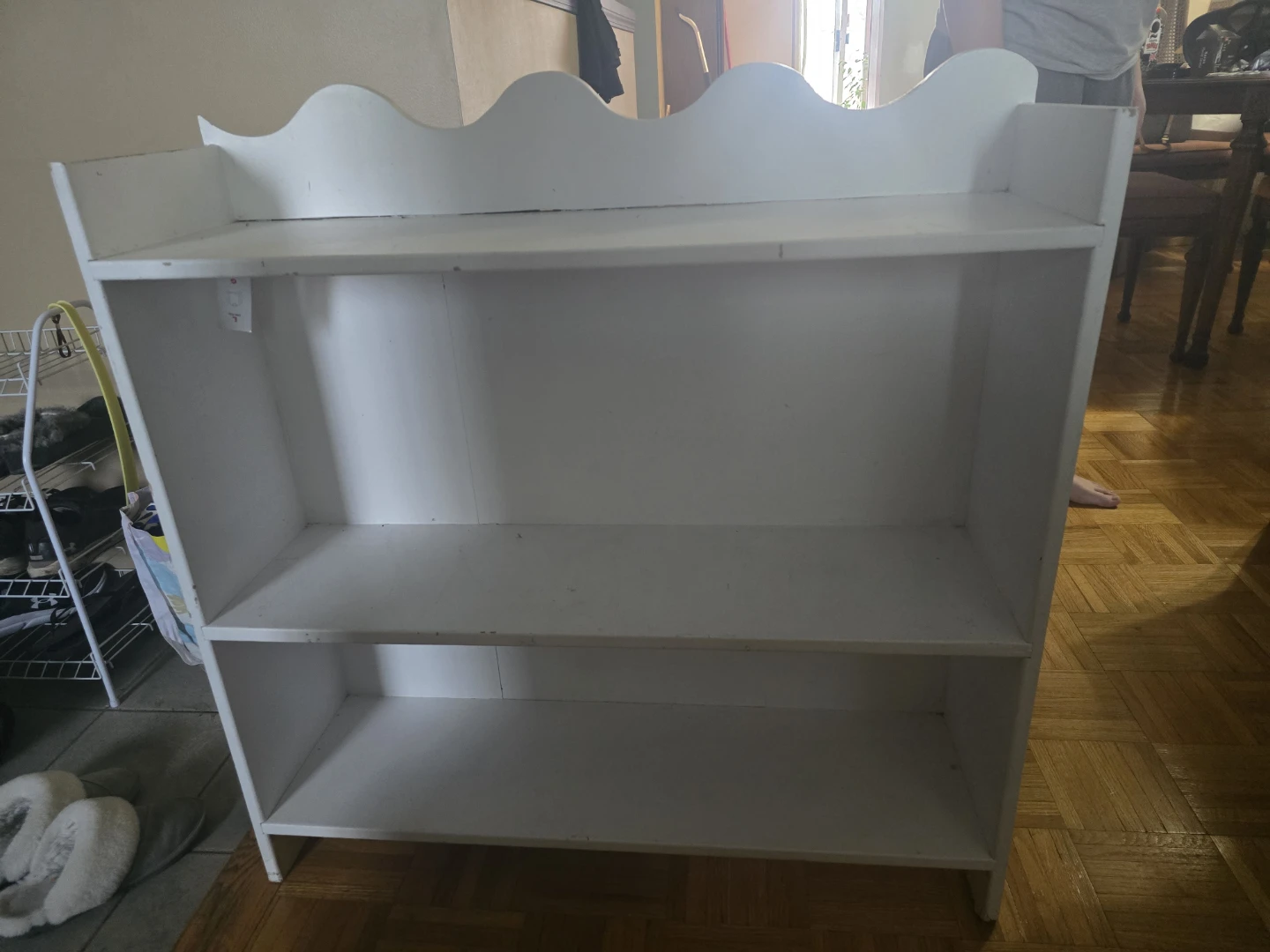 White Wooden Shelf