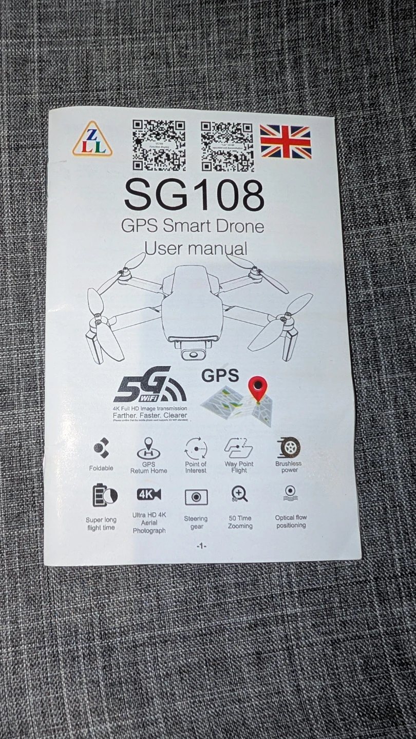 ZLL SG108 Orange Drone with Case - photo 2