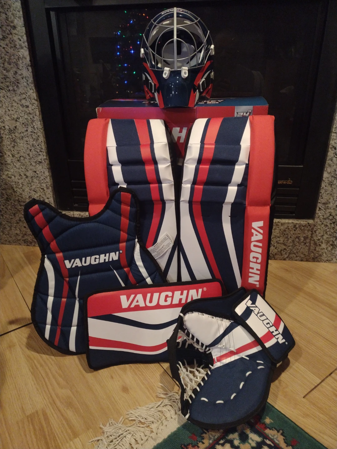 Vaughn Hockey Goalie Gear Set