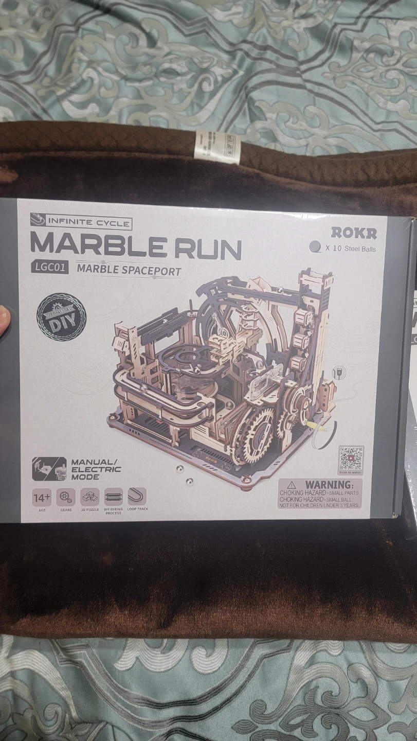 ROKR Marble Run - Spaceport, Night City, Link Pack