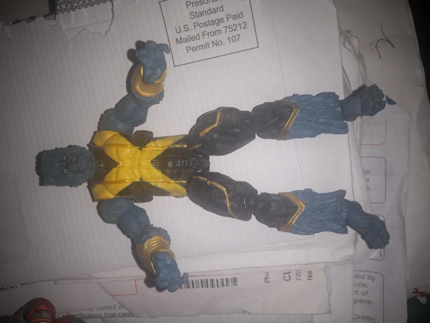 Rare Marvel Universe X-Men Beast Action Figure,3.75 - photo 5