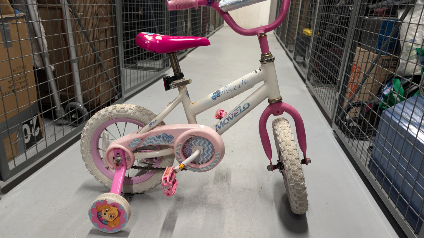 Movelo Razzle Kids Bike - Pink & White - photo 4
