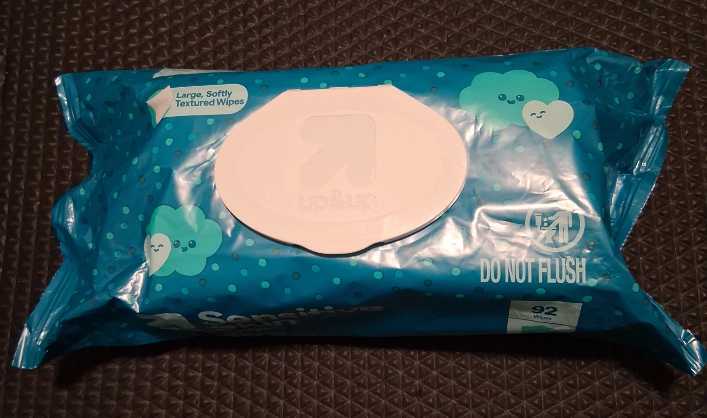 Up & Up Sensitive Skin Baby Wipes, 92 Count