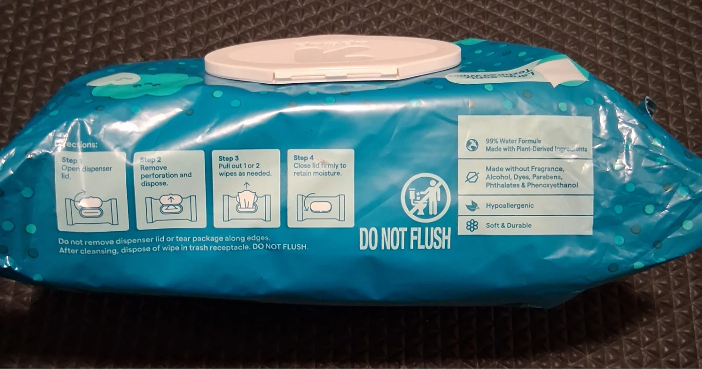 Up & Up Sensitive Skin Baby Wipes, 92 Count - photo 3