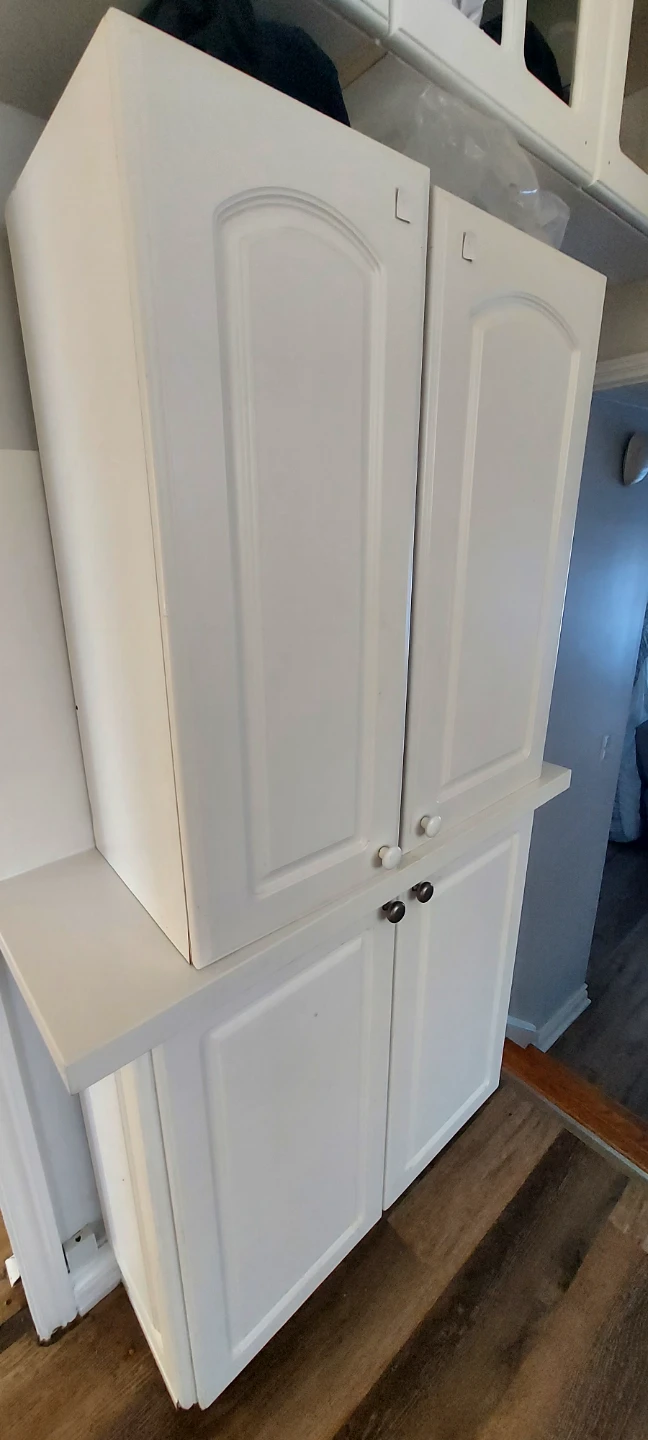 White Kitchen Cabinet Set 🏆 - photo 2