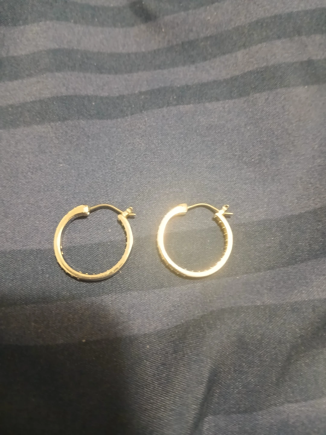 Gold Hoop Earrings - photo 3