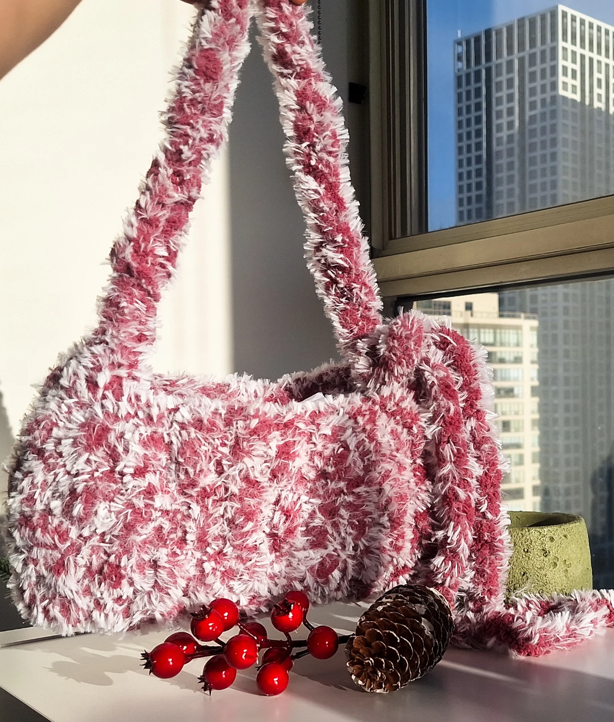 Handmade  crochet  bags