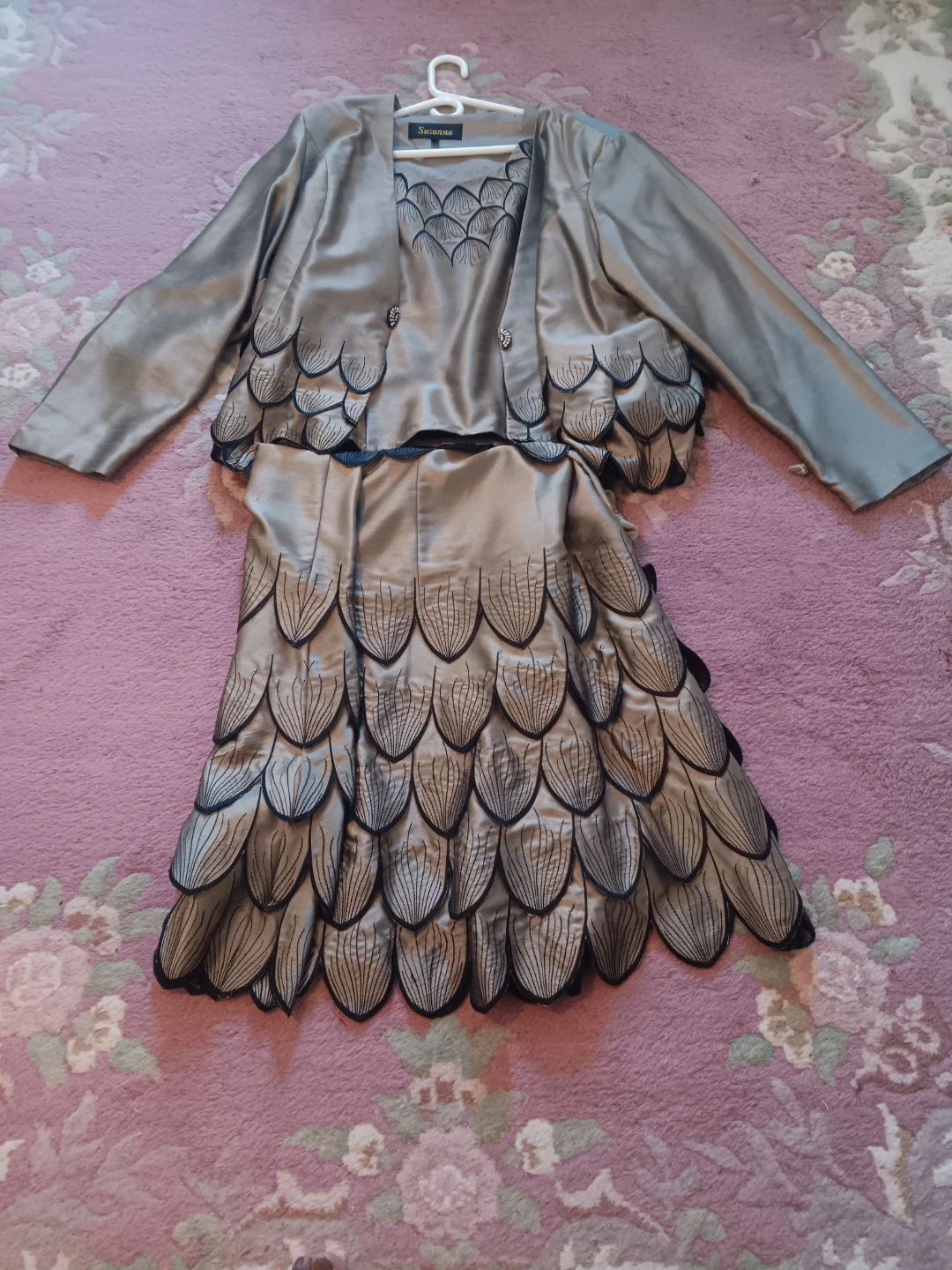 Susanne 3-Piece Women's Outfit - Silver
