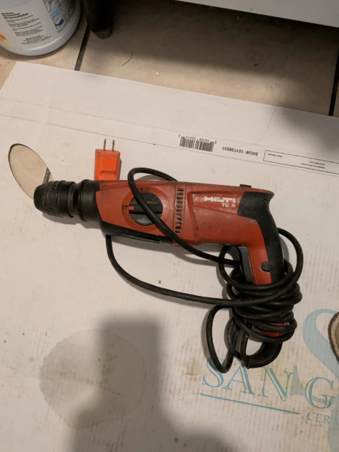 Hilti TE 2 Rotary Hammer Drill