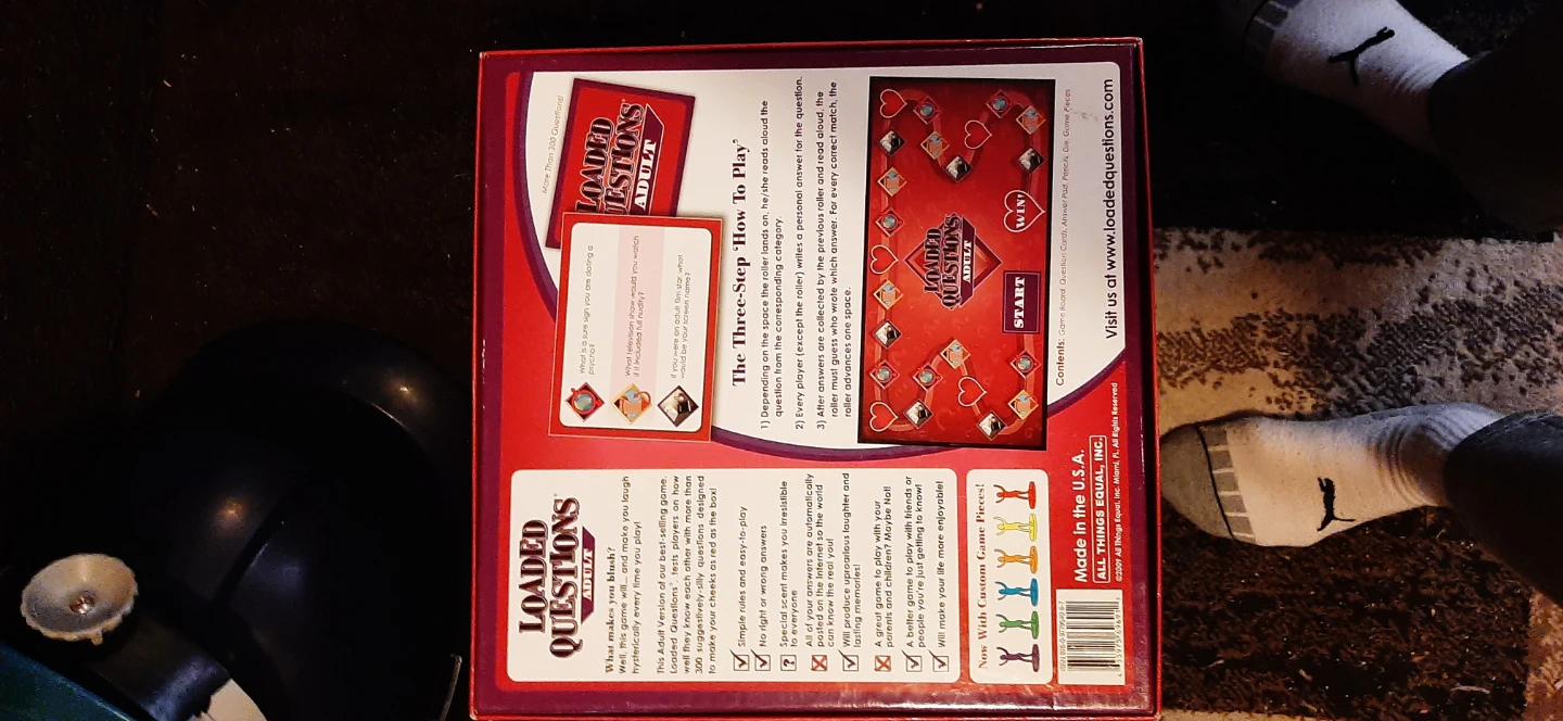 Loaded Questions Adult Board Game - photo 2