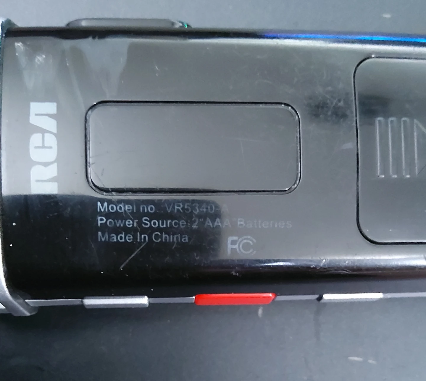 RCA VR5340-A Digital Voice Recorder - photo 4