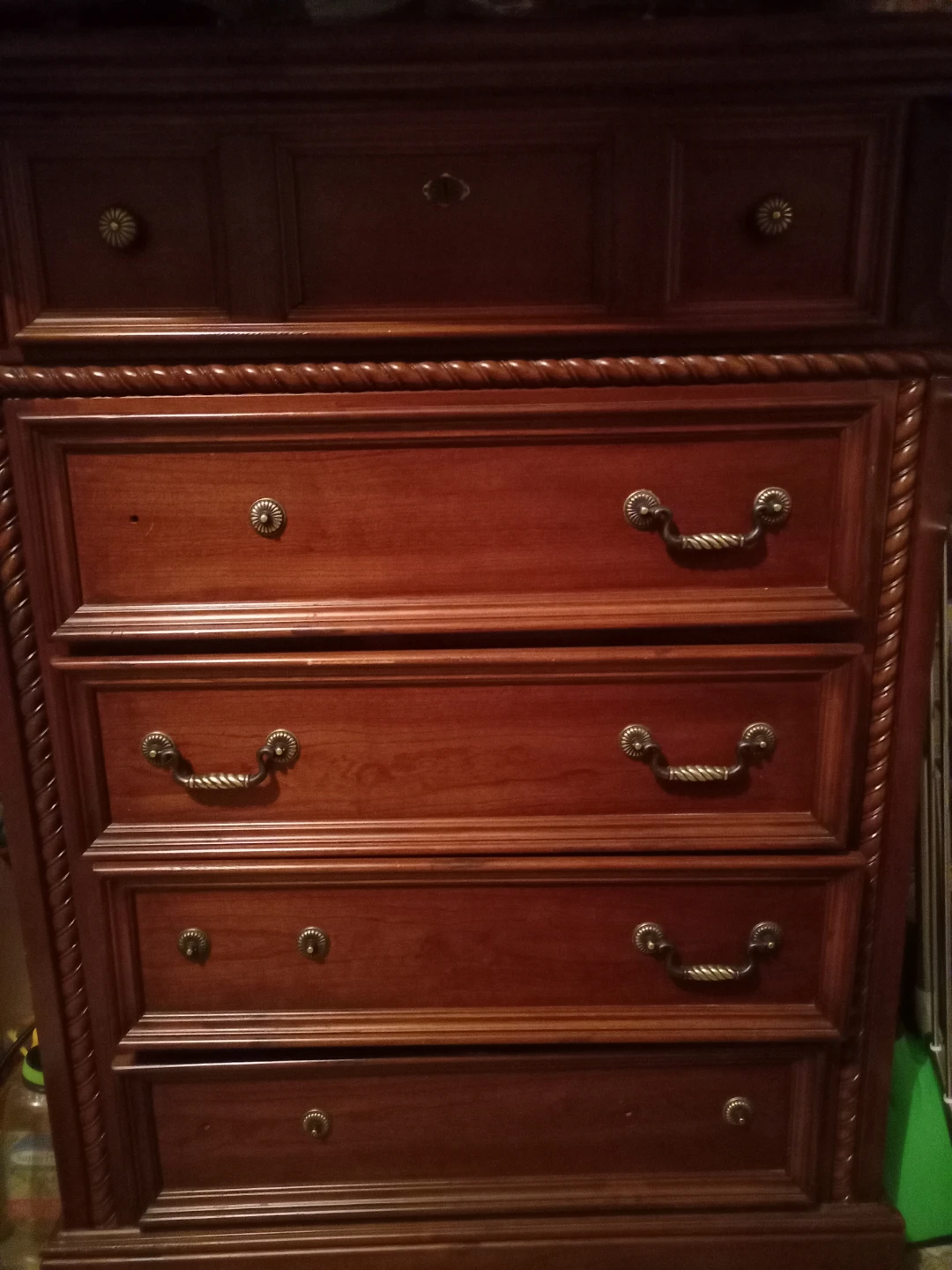 Wooden Dresser with Drawers