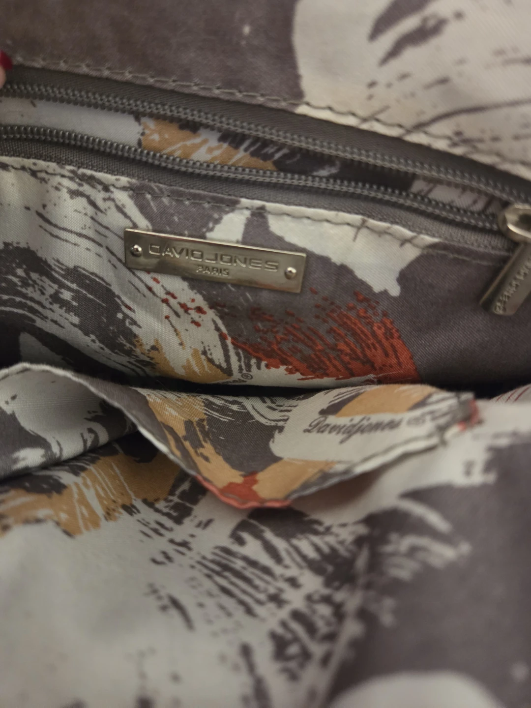 DAVID JONES Black/Charcoal Handbag - photo 4