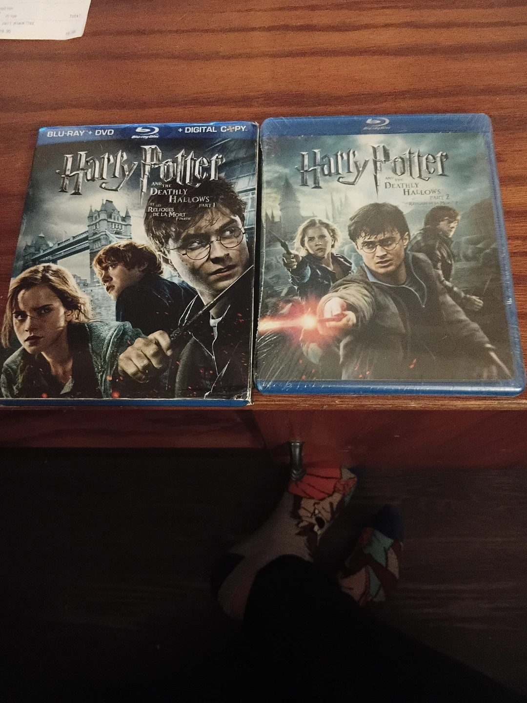 Harry Potter Blu-Ray Deathly Hallows Part 1 & 2